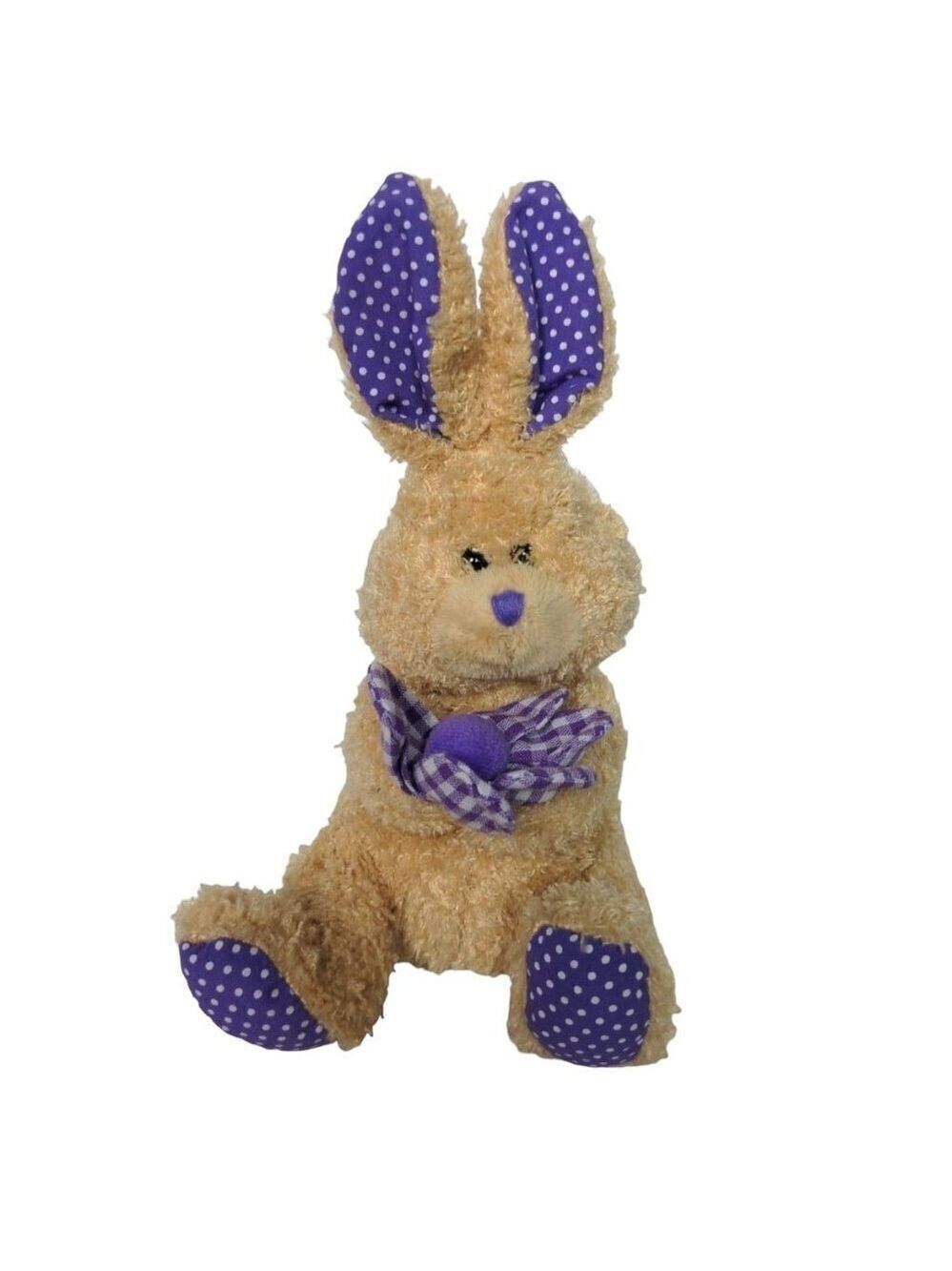 Ty Beanie Baby Petunia Rabbit Plush Easter Bunny 7 Inch